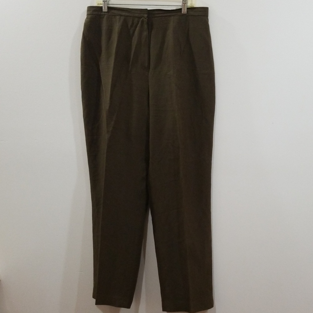 Jones New York woman silk and linen dress slacks